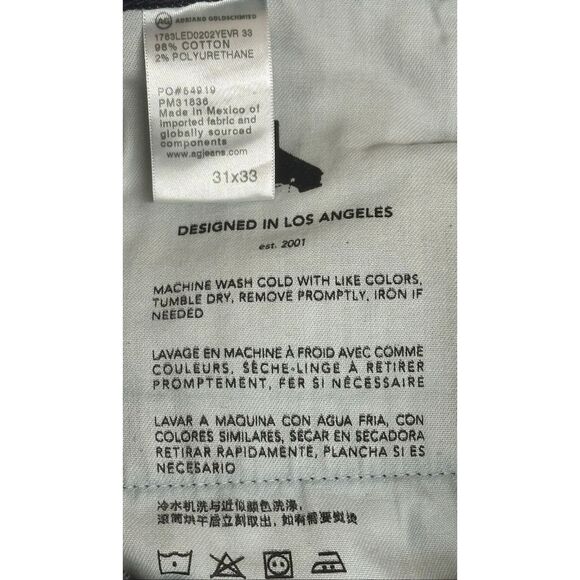 AG Jeans Tellis Modern Slim Vintage Inspired NWT Size 31X33 - Picture 8 of 8